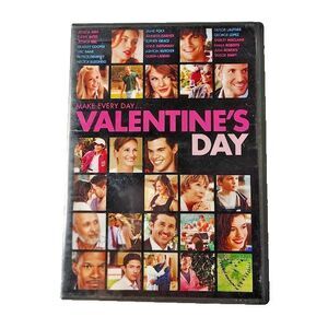 Valentines Day DVD 2010 Movie Romantic Comedy Taylor Swift Ashton Kutcher PG 13